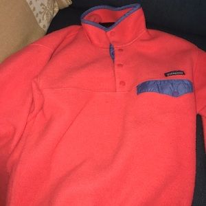 pink & purple Patagonia pullover!